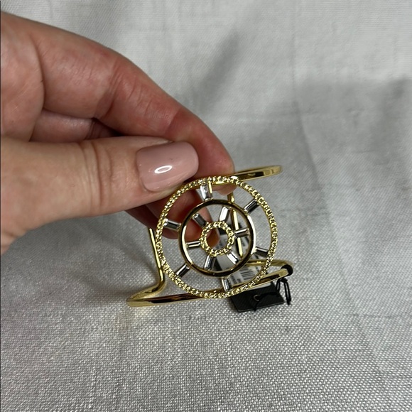 Vince Camuto Gold Geometric Bracelet Collection - Picture 3 of 5